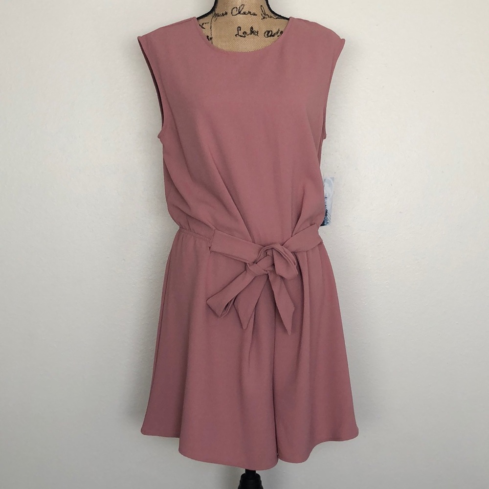 My Story Voxn Clothing Mauve Romper